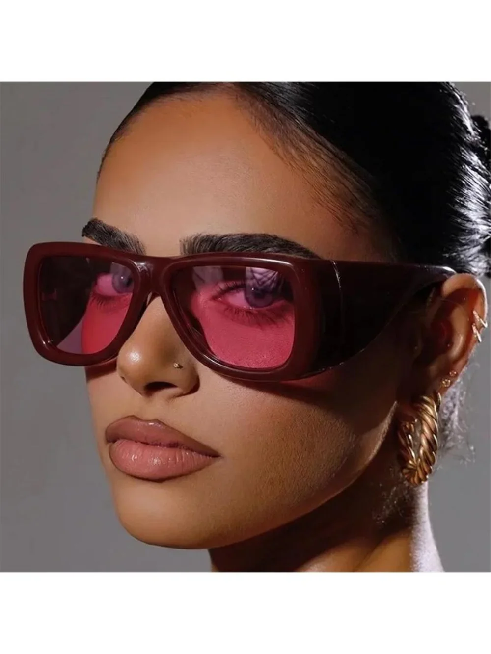 Oversized Square Y2K Sunglasses